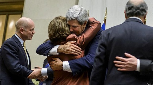 تصاویر جالب از پایان توافق  هسته ایی